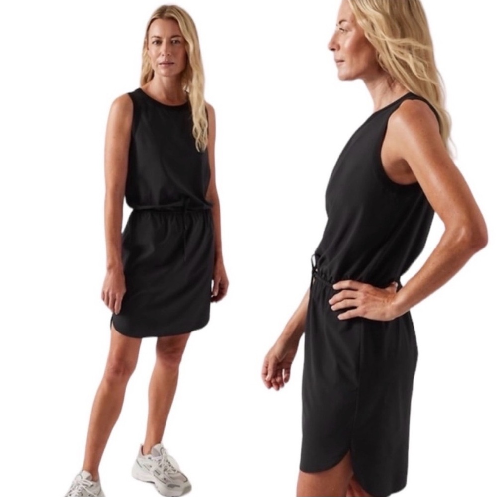 Athleta Black Mini Dress